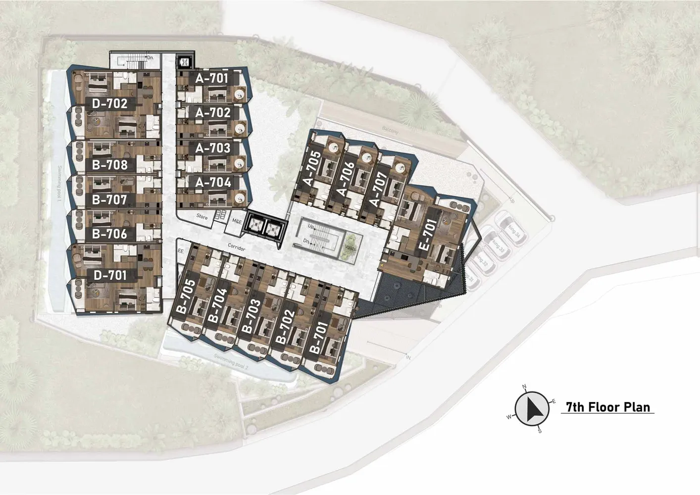 Ashiyana Heights — план 8