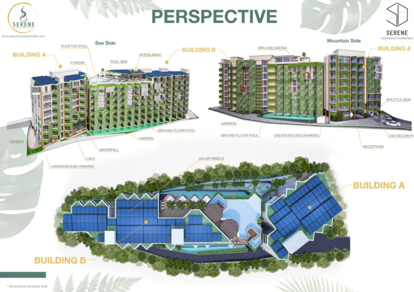 Serene Condo — план 1