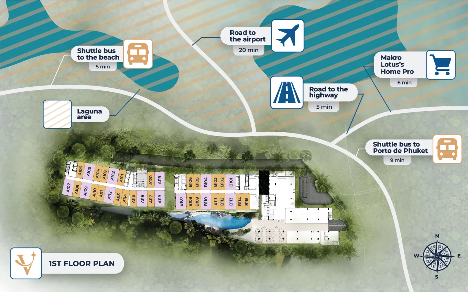 Sun Hills Lakeside — план 2