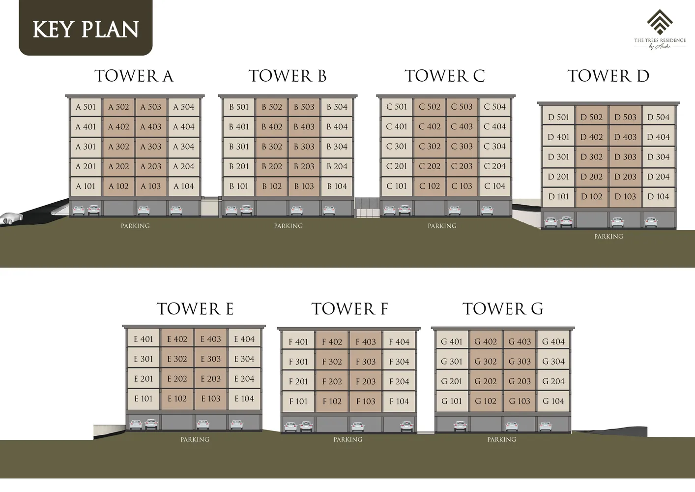 The Trees Residence — план 2