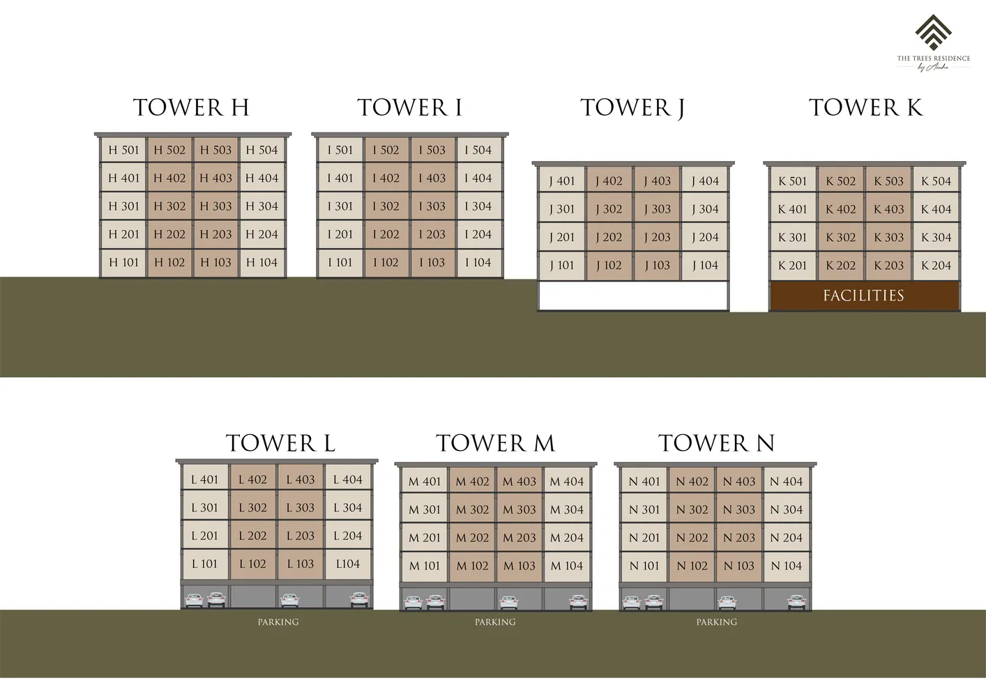 The Trees Residence — план 3