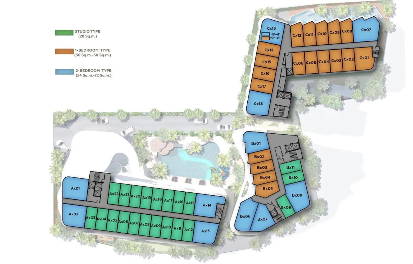 VIBE RESIDENCE — план 1